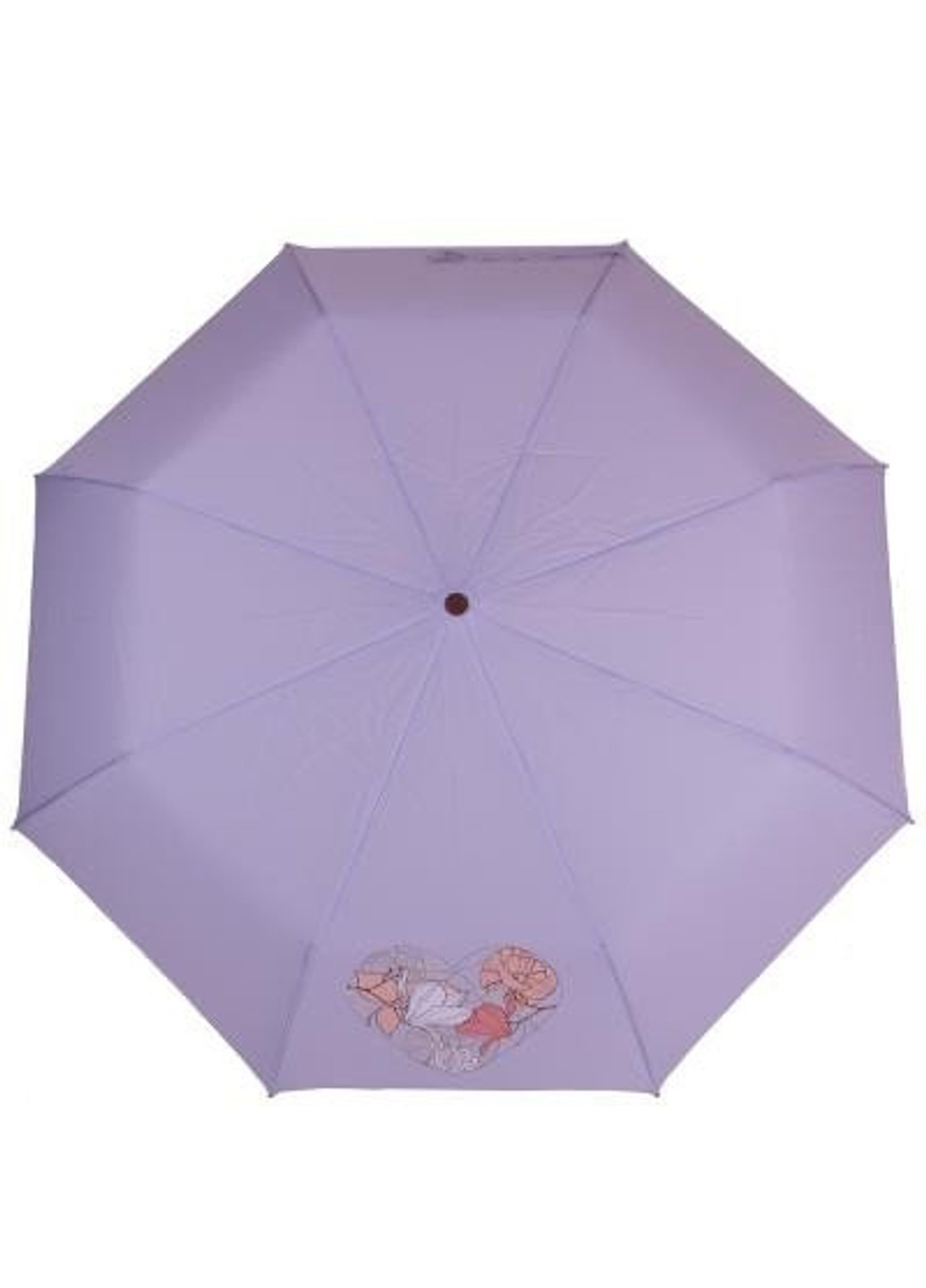 Светло-сиреневый женский зонт полуавтомат Airton (262982738)