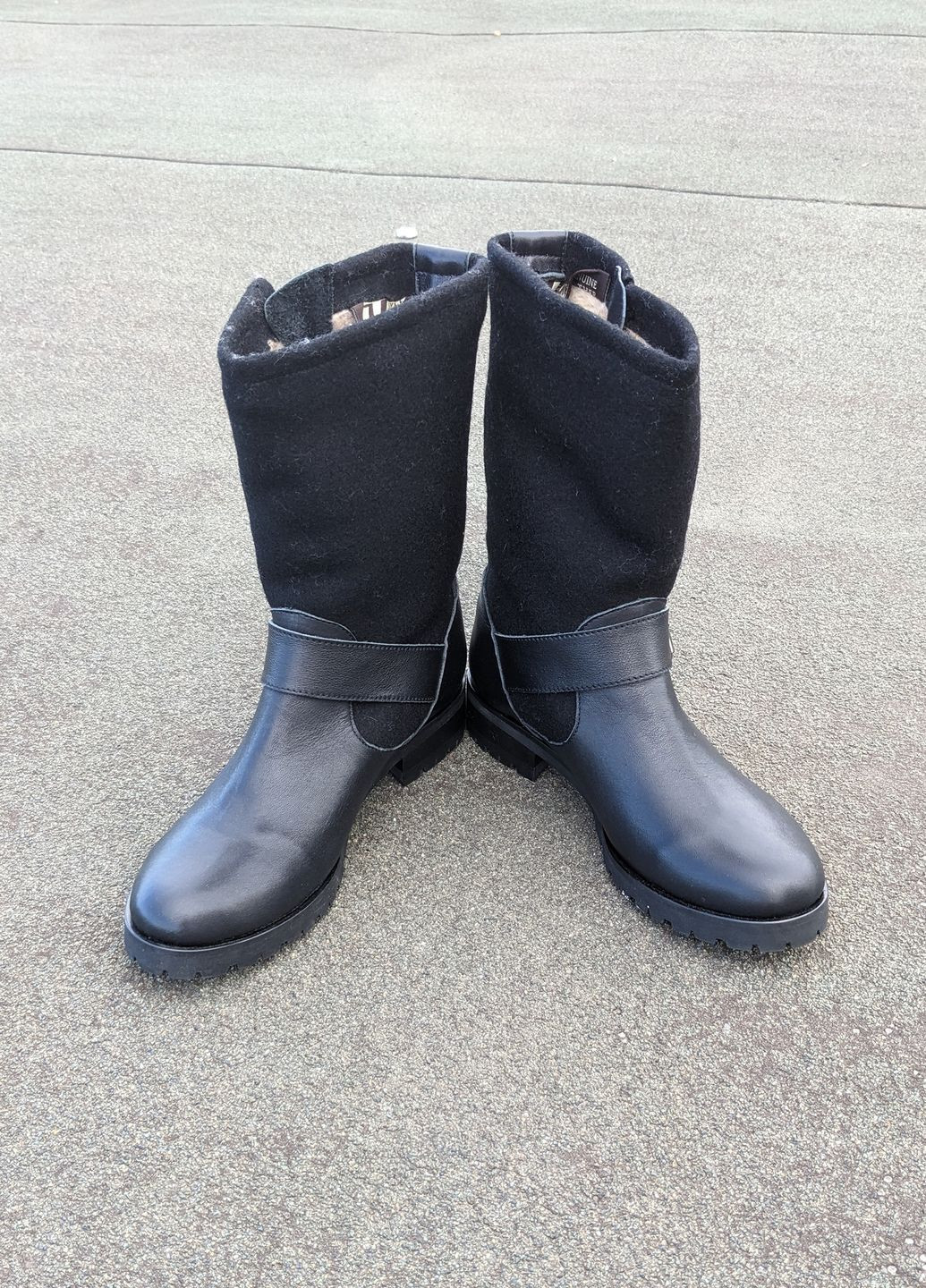 Трендові шкіряні зимові чоботи InFashion чоботи (268370181)