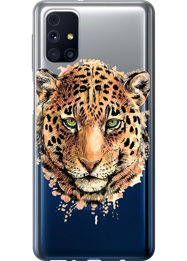Силиконовый чехол 'Леопард v2' для Endorphone Samsung Galaxy M31s M317F (258090881)