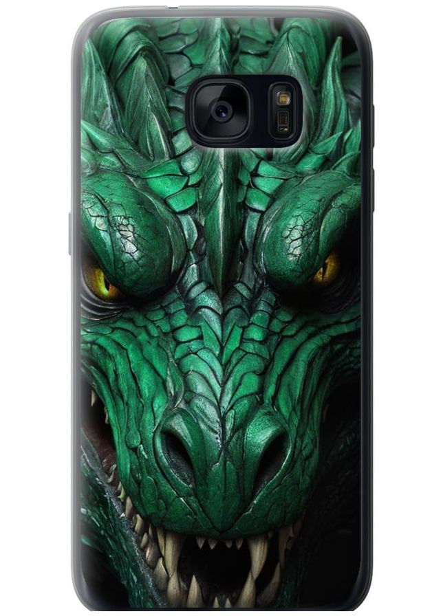 Силіконовий чохол 'Зелений дракон v2' для Endorphone Samsung Galaxy S7 G930F (275648815)