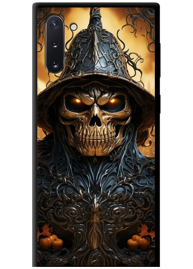 TPU черный чехол 'Череп 2' для Endorphone Samsung Galaxy Note 10 (266907880)