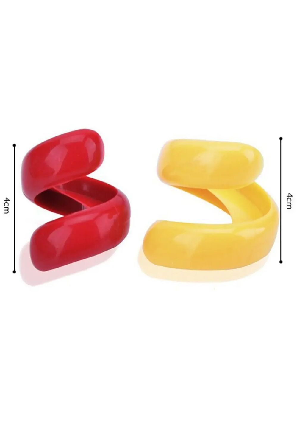 Набір ручних слайсерів із харчового пластику для нарізки сосисок - 2 шт. A-Plus (266988372)