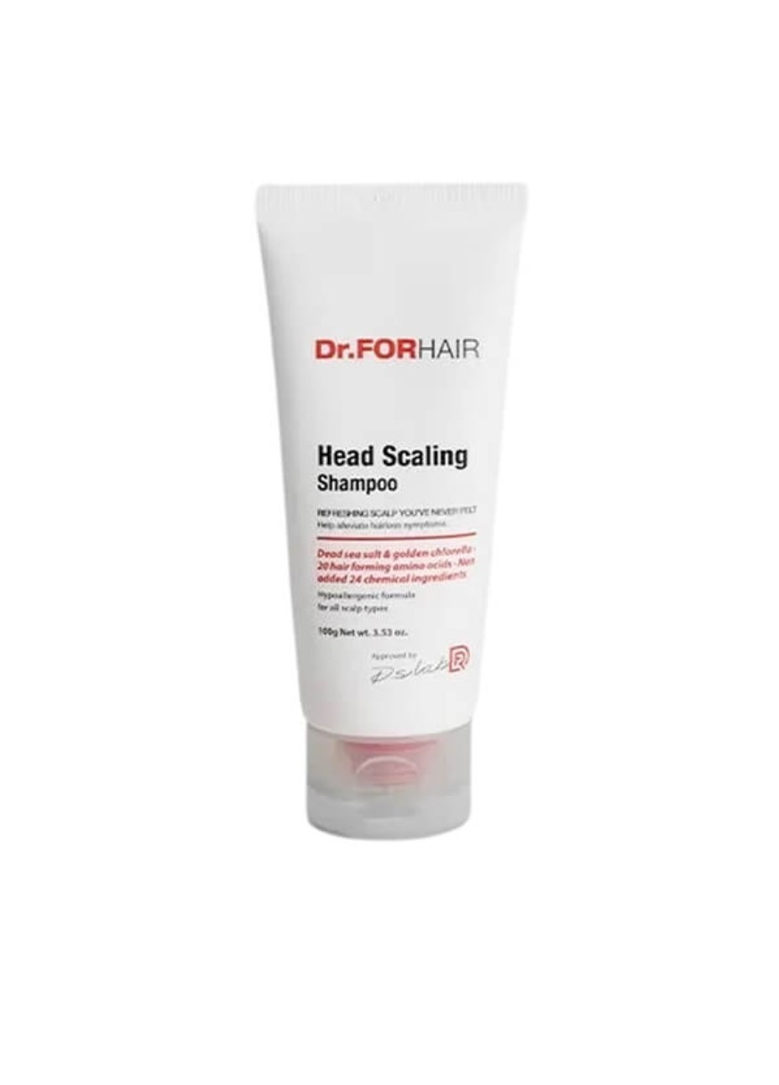 Шампунь c частицами соли для глубокого очищения кожи головы Head Scaling Shampoo 100 мл Dr.Forhair (268218798)