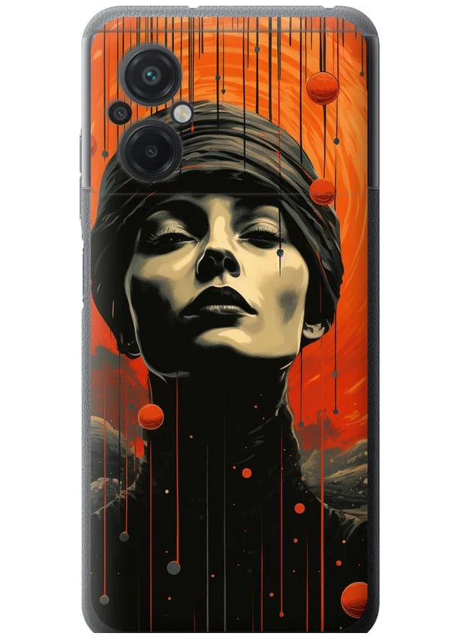 Силіконовий чохол 'Абстрактний портрет v2' для Endorphone Xiaomi Poco M5 (266052771)
