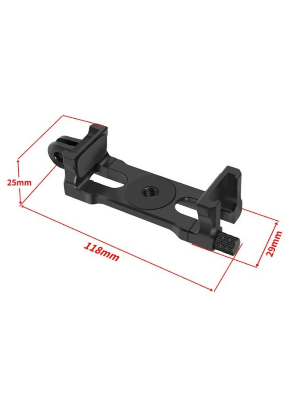 Кріплення тримач на кермо/трубу для смартфонів та екшн камер металевий для велосипедів та мотоциклістів No Brand (276842557)