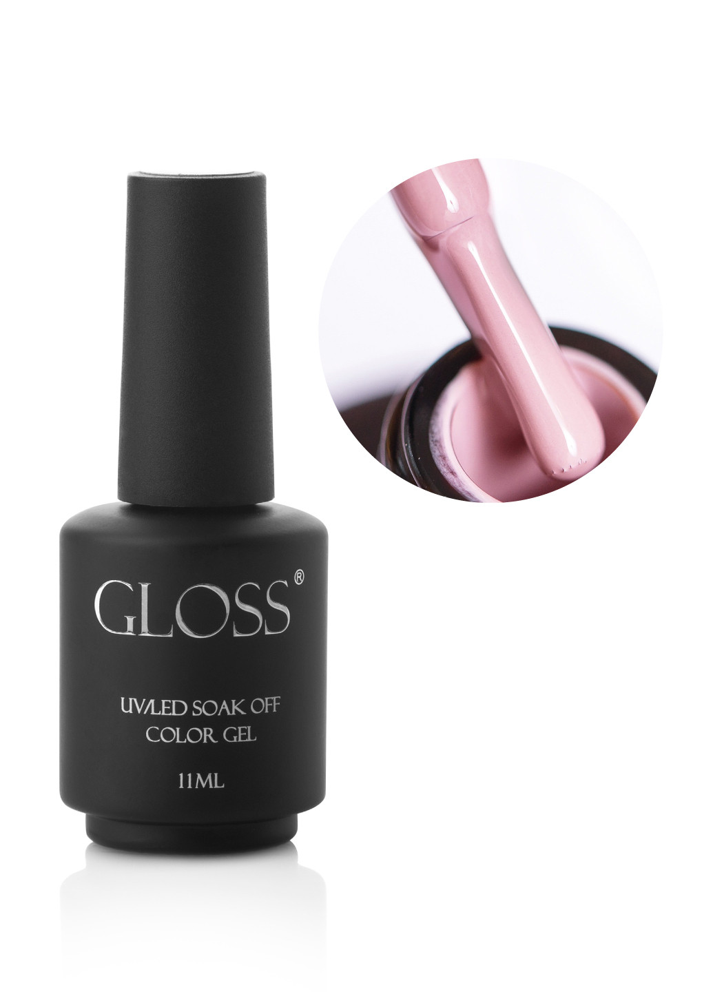 Гель-лак GLOSS 154 (пыльная роза), 11 мл Gloss Company пастель (269462416)