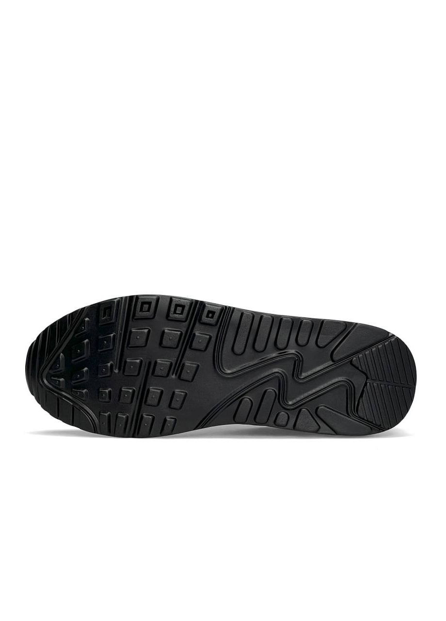 Черные демисезонные кроссовки мужские, вьетнам Nike Air Max 90 HD Black White