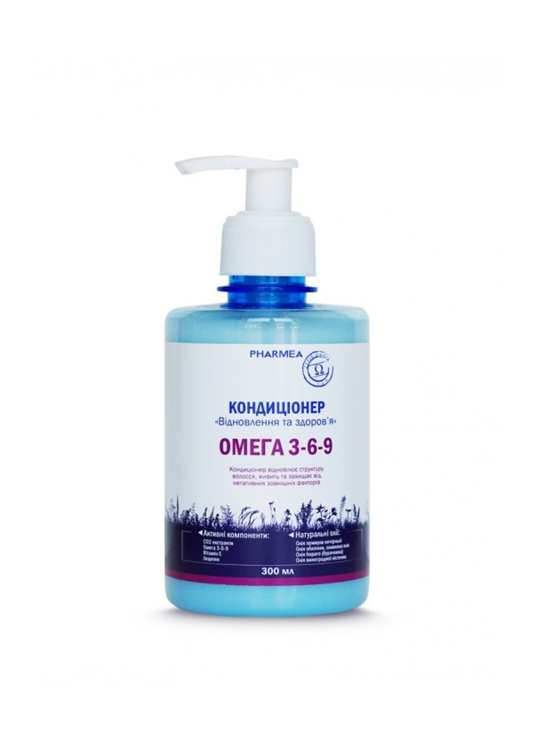 Кондиціонер для волосся Відновлення та здоров'я серія Omega 3-6-9 300 мл Pharmea (257579434)