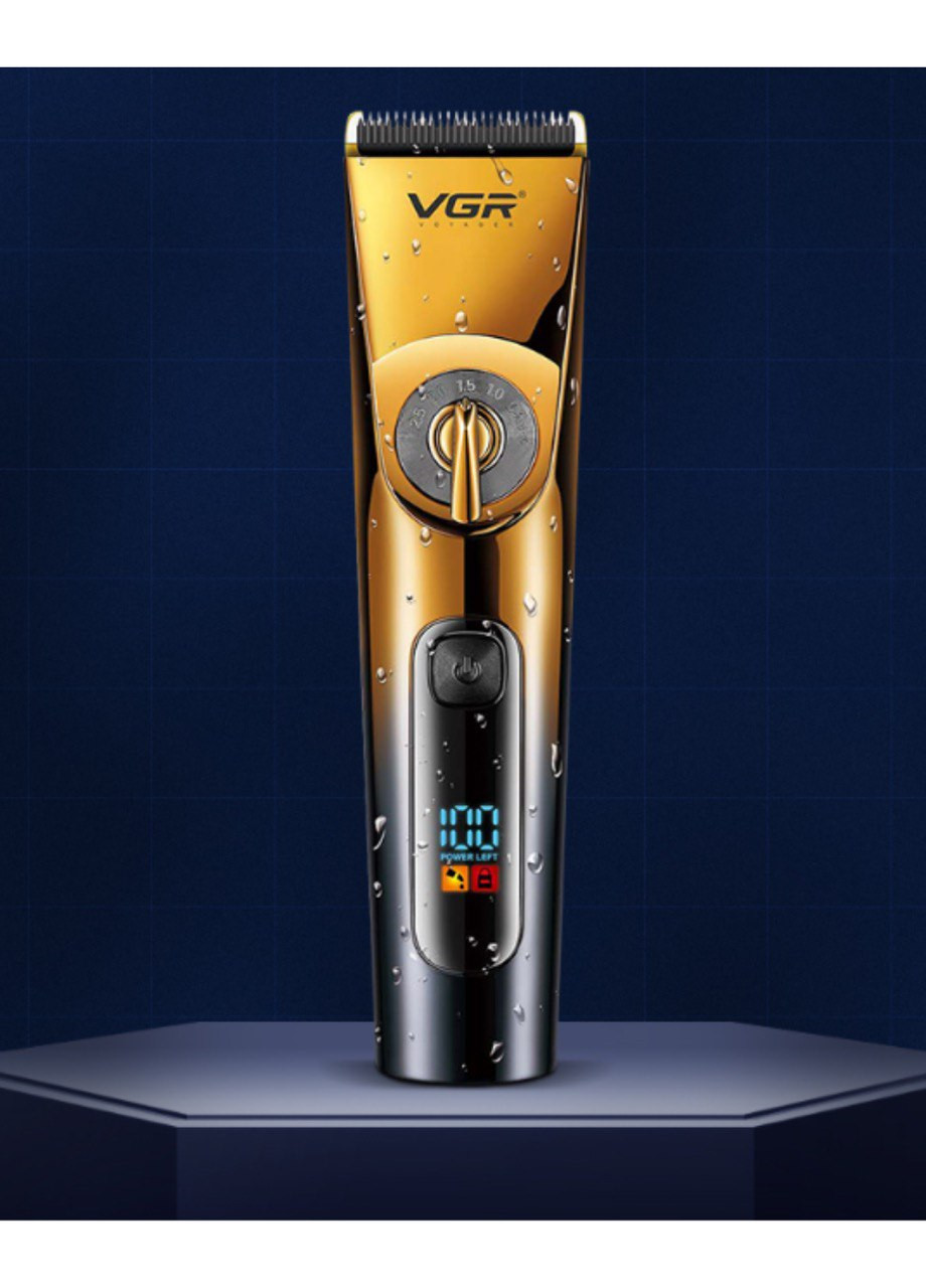 Машинка для стрижки волос IPX6 водонепроницаемая VGR v-663 (260359440)