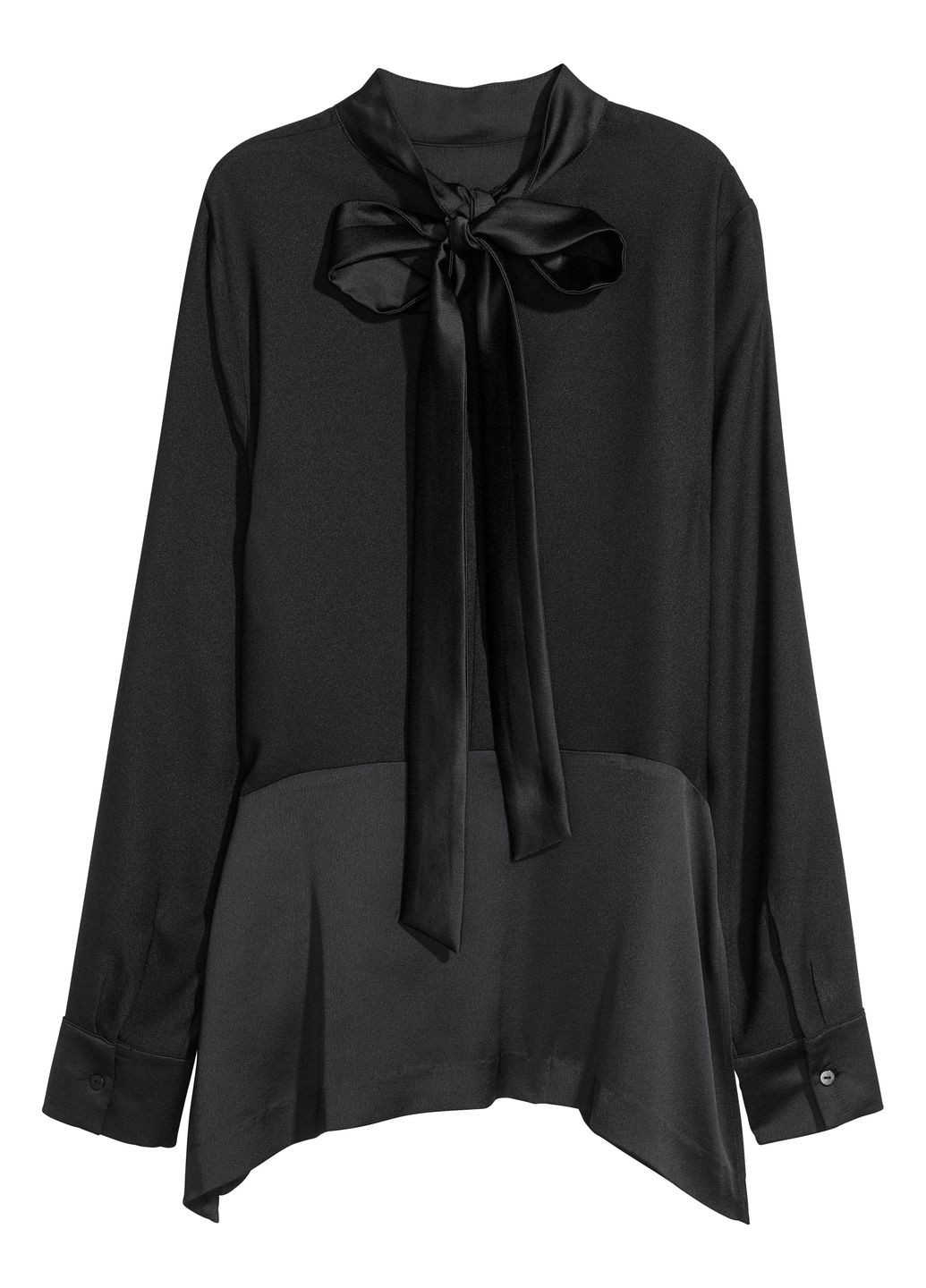 Черная блуза демисезон,черный, H&M