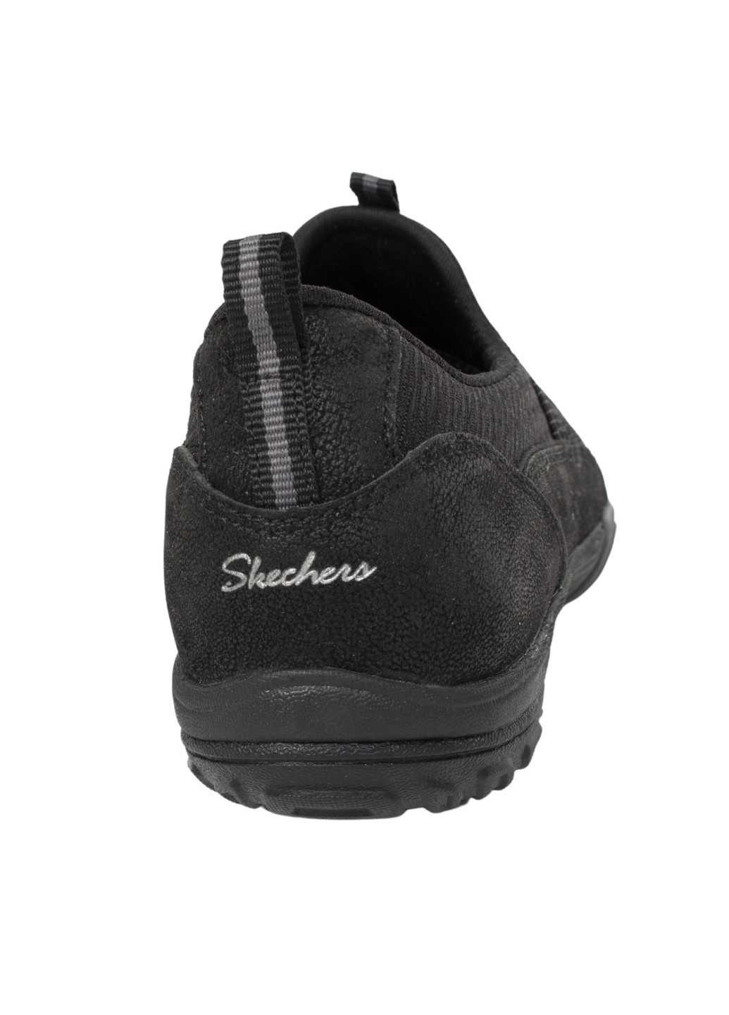 Черные кроссовки женские Skechers