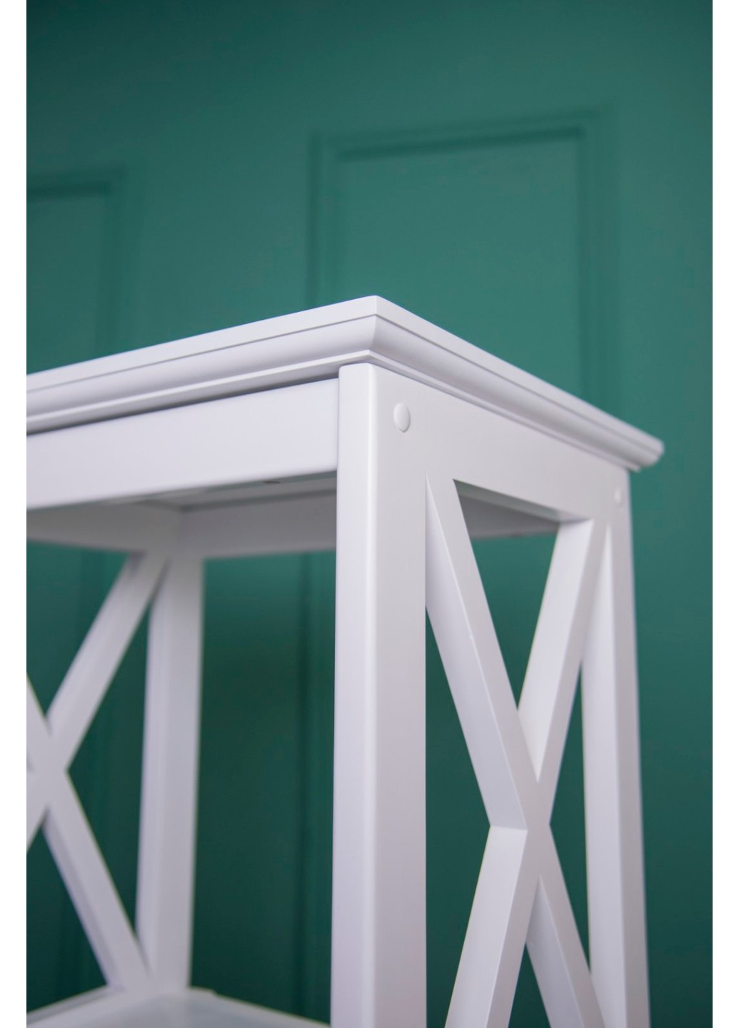 Этажерка из натурального дерева HW-30 белая HouseWood (276842308)