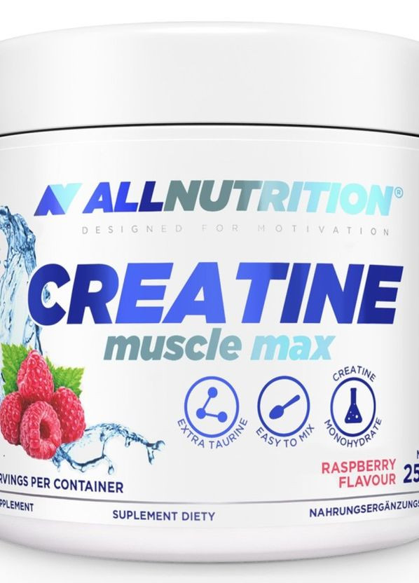 Креатин Creatine Muscle Max 250 g (Raspberry) Allnutrition (267724789)