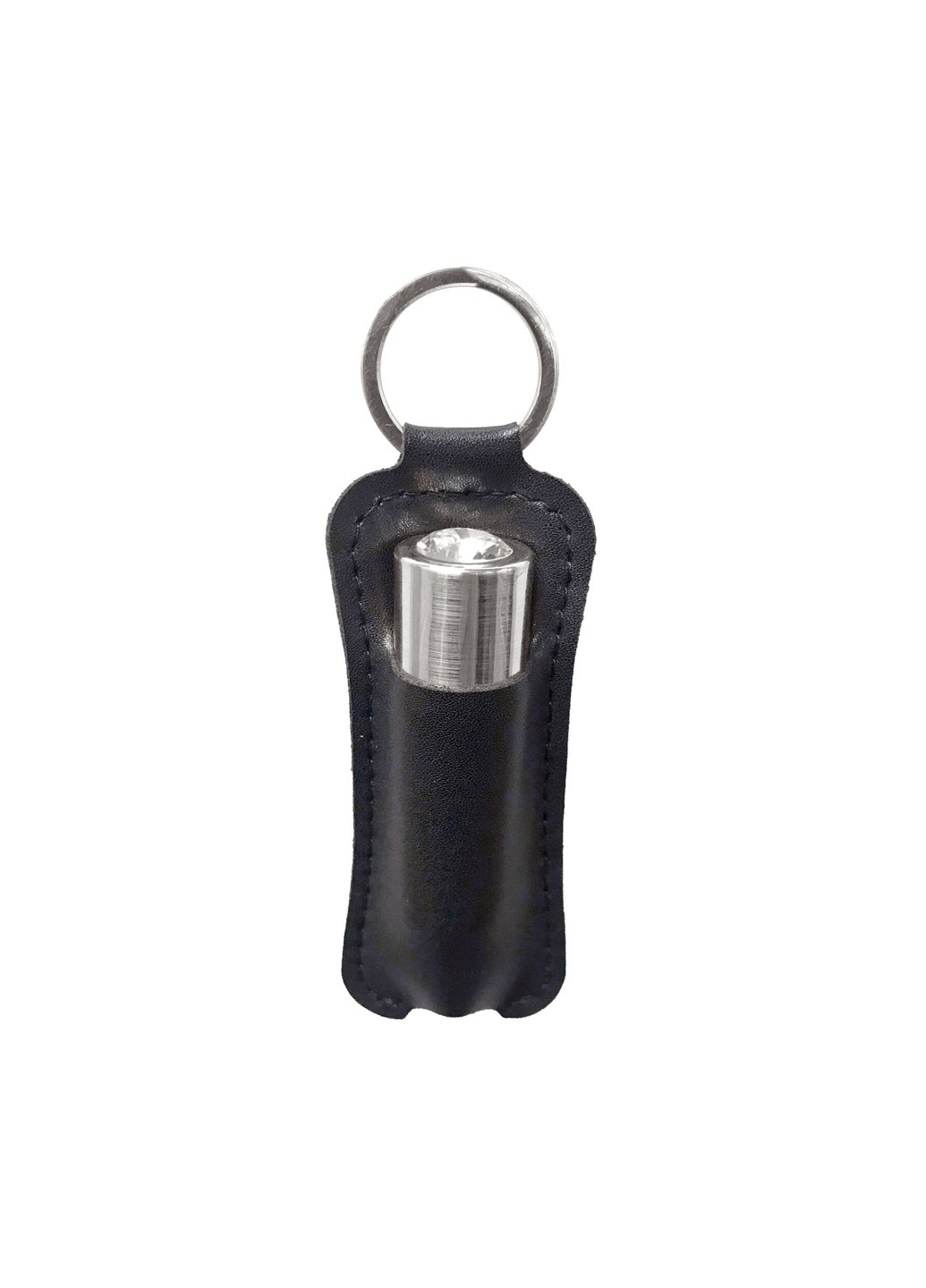 Вибропуля First-Class Bullet 2.5″ with Key Chain Pouch, Silver, 9 режимов вибрации PowerBullet (259454351)