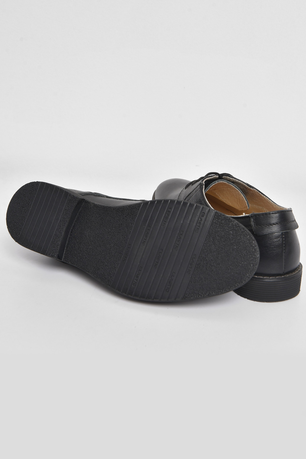 Туфлі підліток для хлопчика чорного кольору Let's Shop (278404398)