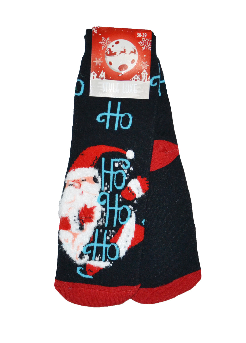 Чёрные носки Style Luxe новогодние (268125575)