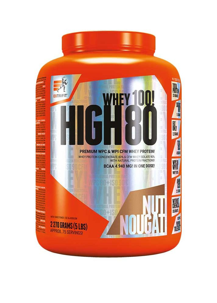 Протеїн High Whey 80 2270 g (Nut Nougat) Extrifit (264074368)