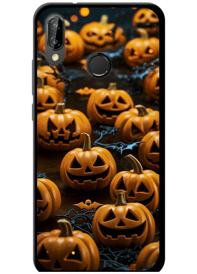 TPU чорний чохол 'Гарбуза 2' для Endorphone Huawei P20 Lite (266806367)