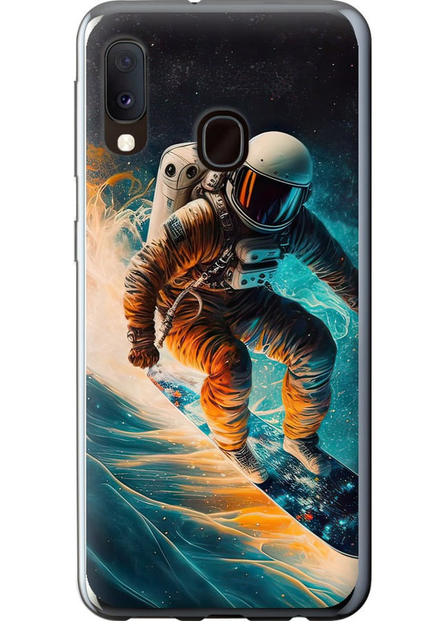 2D пластиковый чехол 'Сноубордист' для Endorphone Samsung Galaxy A20e A202F (258082045)