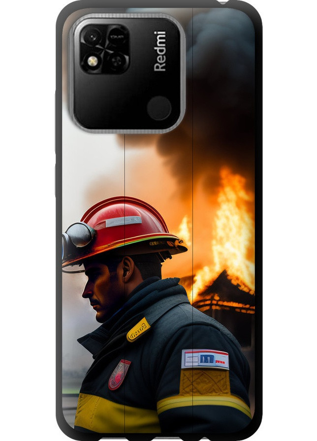 TPU чорний чохол '5612' для Endorphone Xiaomi Redmi 10A (258214131)