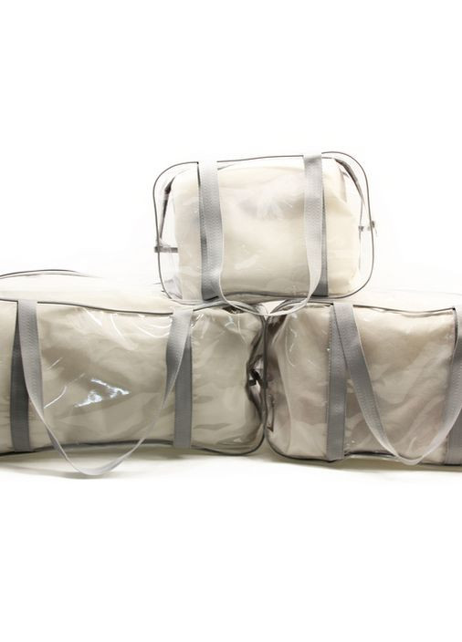 Набор из 3 сумок в роддом Комфорт серый EcoNova (267230731)