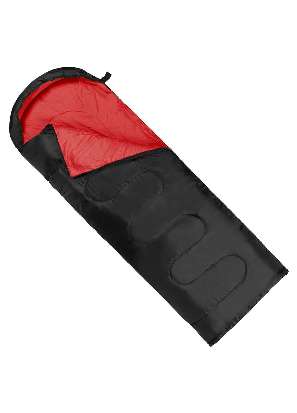 Спальный мешок (спальник) одеяло SV-CC0064 +2 ...+ 21°C L Black/Red SportVida (259749843)
