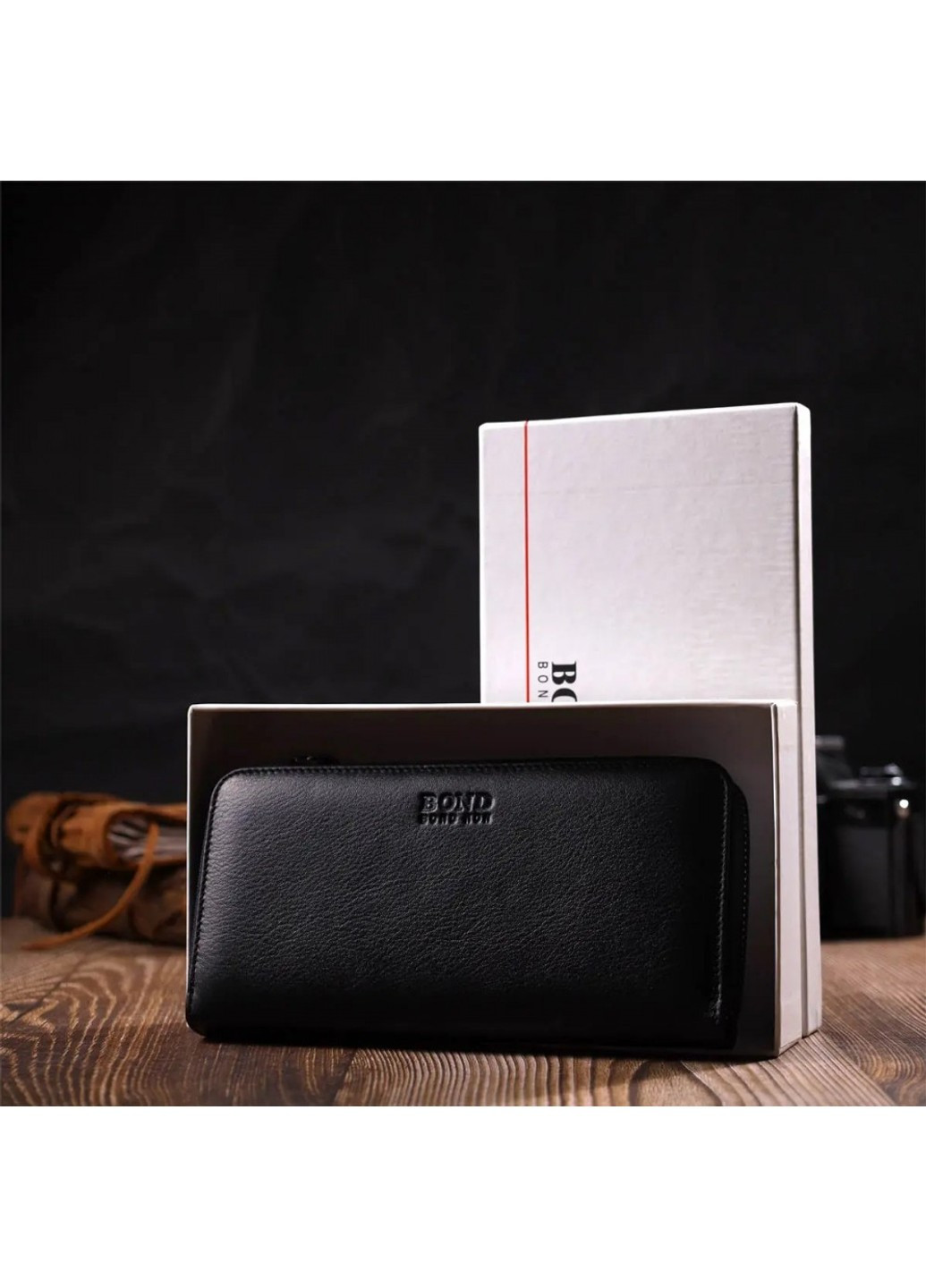 Кожаный женский кошелек 22054 Bond (269089061)