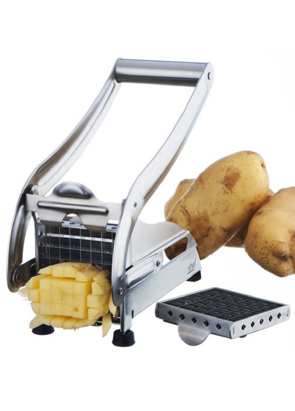 Картофелерезка овощерезка механическая устройство для резки картофеля фри 26х12,5х9,5 см (474818-Prob) Unbranded (259906171)