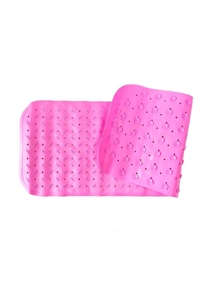 Коврик для ванной на присосках цвет розовый ЦБ-00228052 No Brand (261027315)