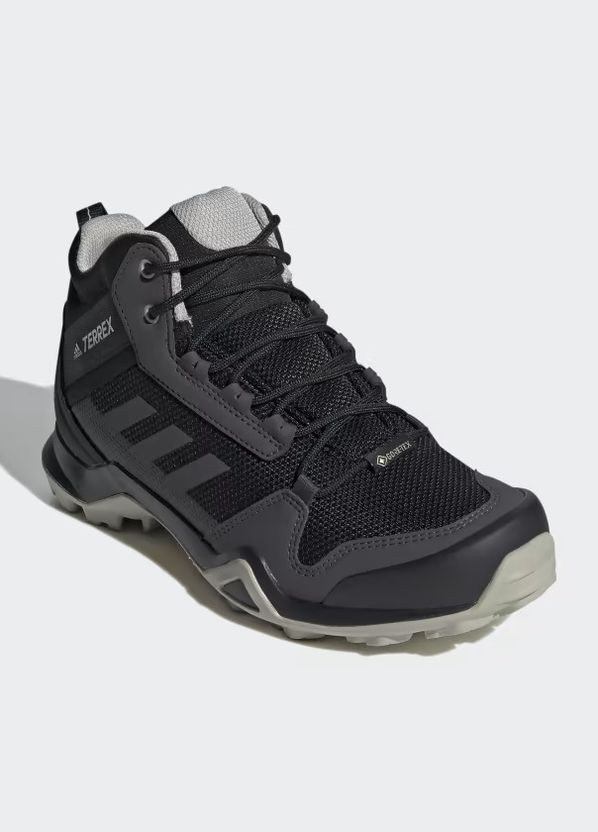 Чорні зимовий жіночі черевики кросівки terrex ax3 mid. (24.6-25 см) оригінал adidas Terrex AX3 Mid Gore-Tex