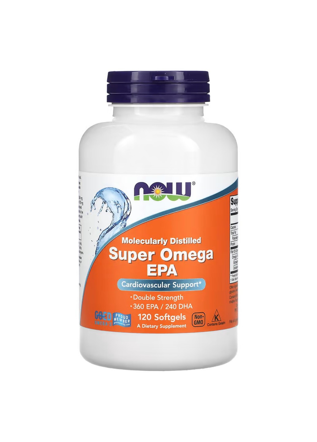 Супер Омега ЭПК Super Omega EPA 1200мг Now Foods (271405910)