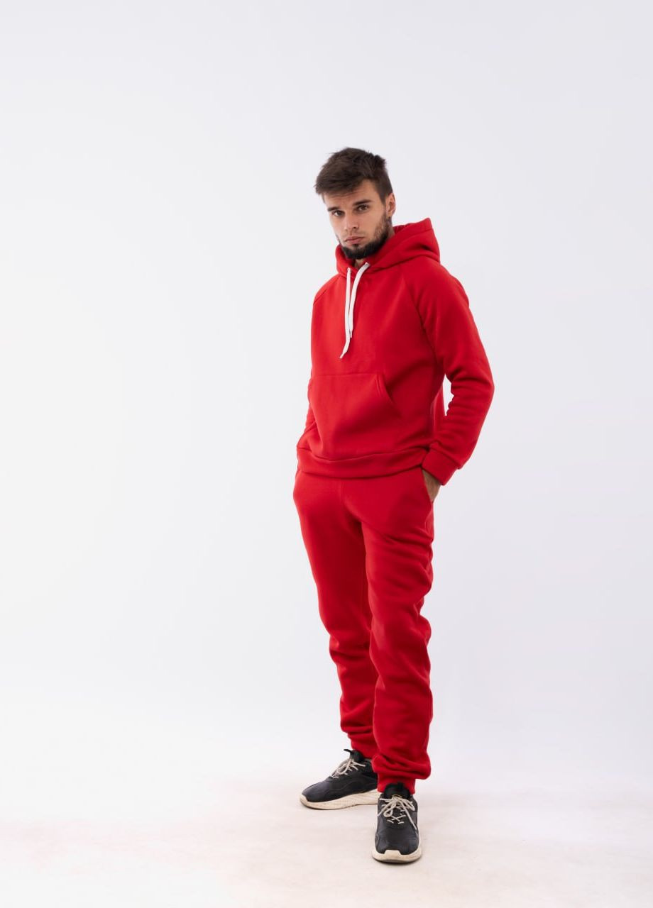 Мужской спортивный костюм Alex цвет красный р.2XXL 442224 New Trend (265014201)