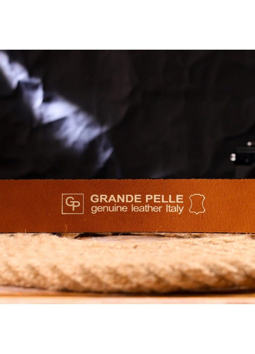 Мужской кожаный ремень 21473 Grande Pelle (262524010)