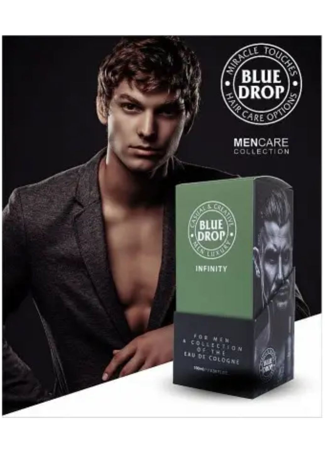 Чоловічі парфуми, Blue Drop INFINITY, 100 мл OSTWINT (276975716)
