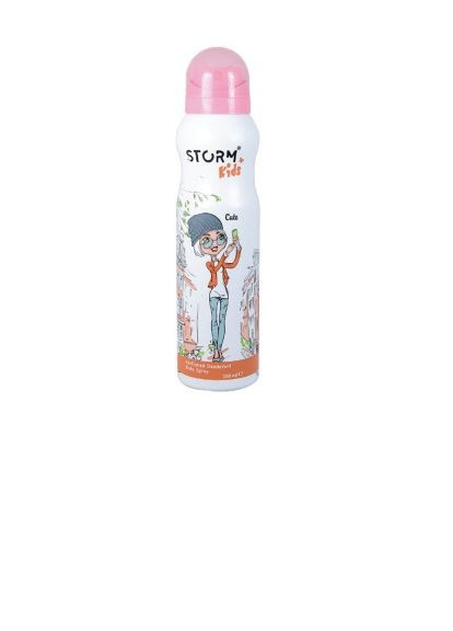 Дитячий парфумований дезодорант-спрей для дівчаток Cute, 150 мл Storm (276976099)