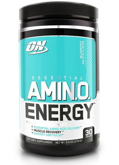 Essential Amino Energy 270 g /30 servings/ Blueberry Mojito Optimum Nutrition (256721408)