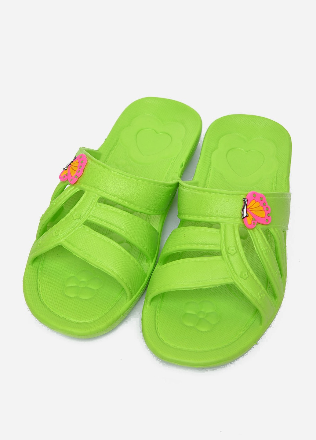 Шльопки дитячі дівчинка зеленого кольору Let's Shop (258331587)