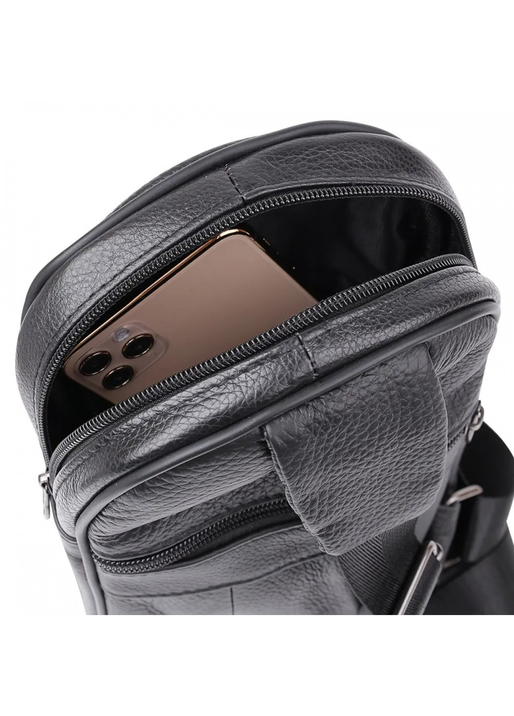 Чоловіча шкіряна сумка через плече 20000 Vintage (262522596)