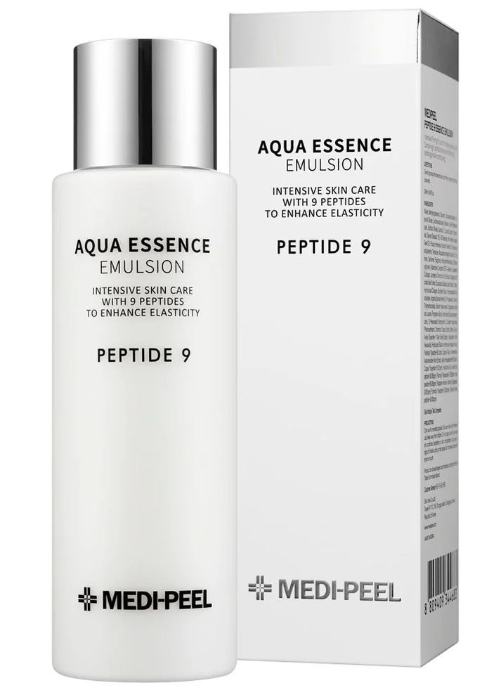 Емульсія Peptide 9 Aqua Essence Emulsion покращення еластичності та тонусу шкіри, 250 мл Medi Peel (277753448)