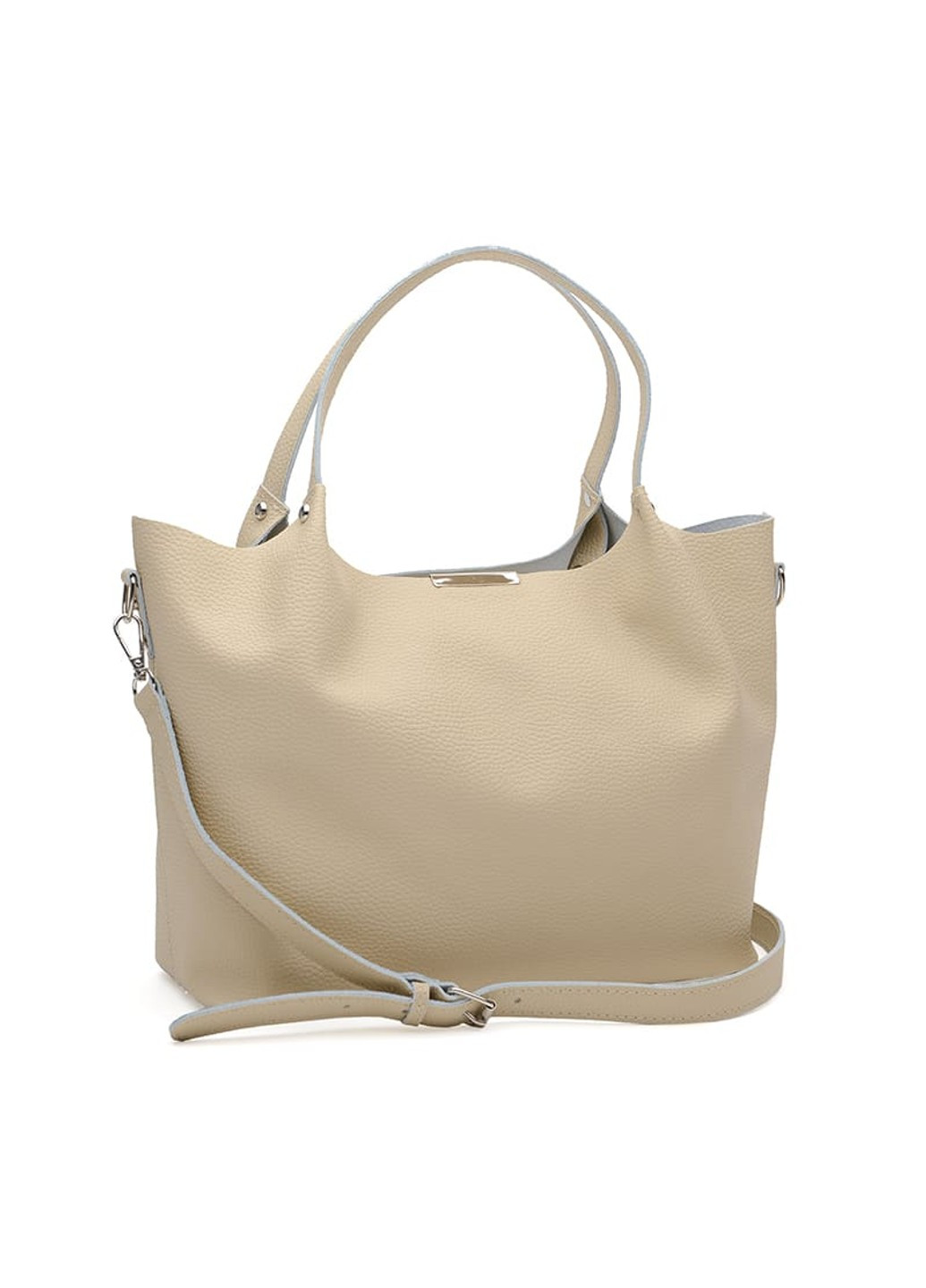 Женская кожаная сумка 1l943FL-beige Ricco Grande (266144107)
