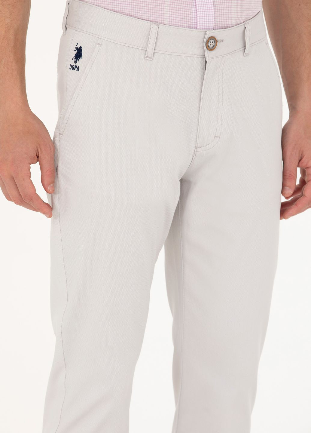 Белые брюки U.S. Polo Assn.