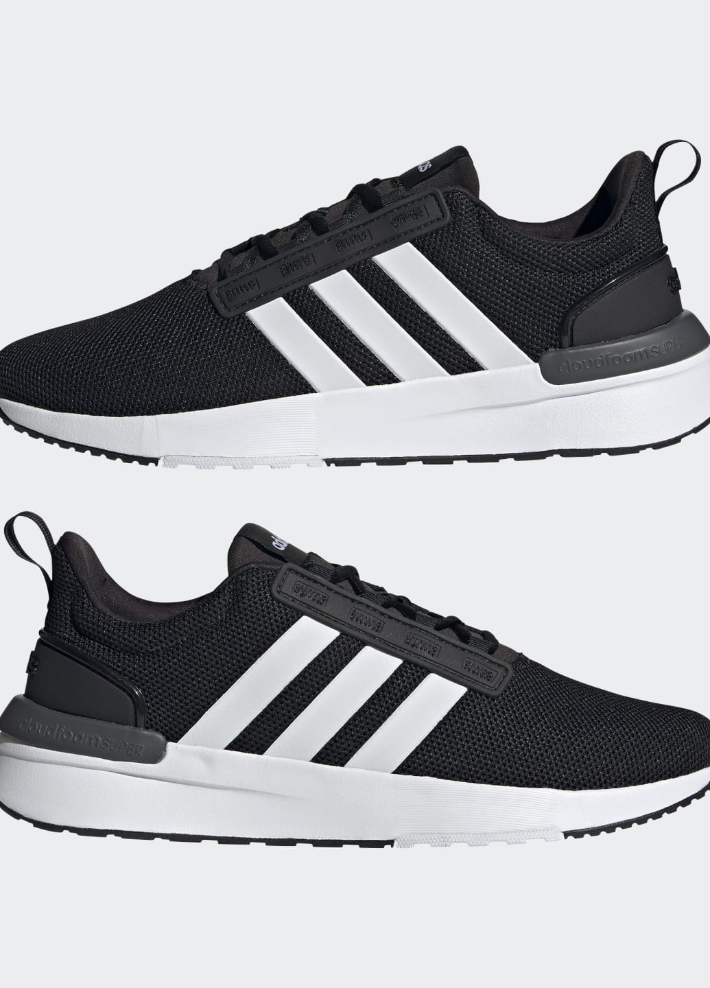 Чорні всесезон кросівки racer tr21 adidas