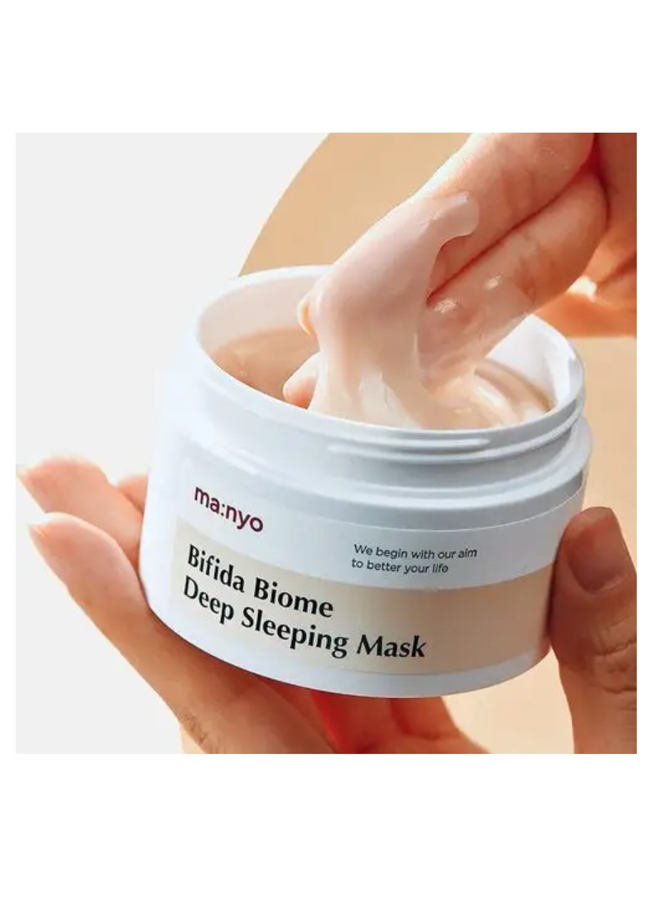 Маска ночная восстанавливающая с пробиотиками Bifida Biome Deep Sleeping Mask 100 ml Manyo (267811738)