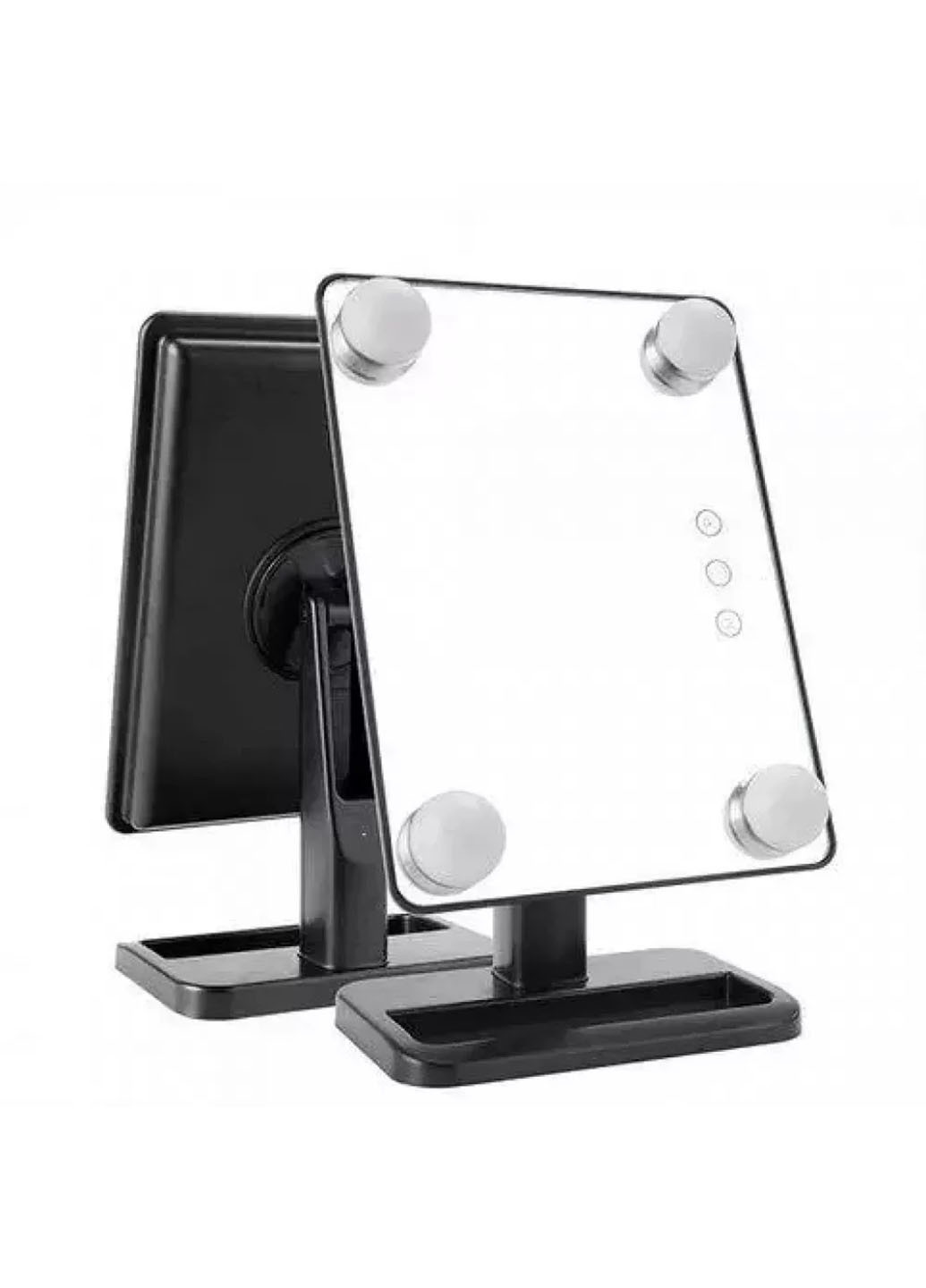 Дзеркало для макіяжу настільне Cosmetie НН083 360 з підсвічуванням прямокутне Mirror hh083 (260182504)