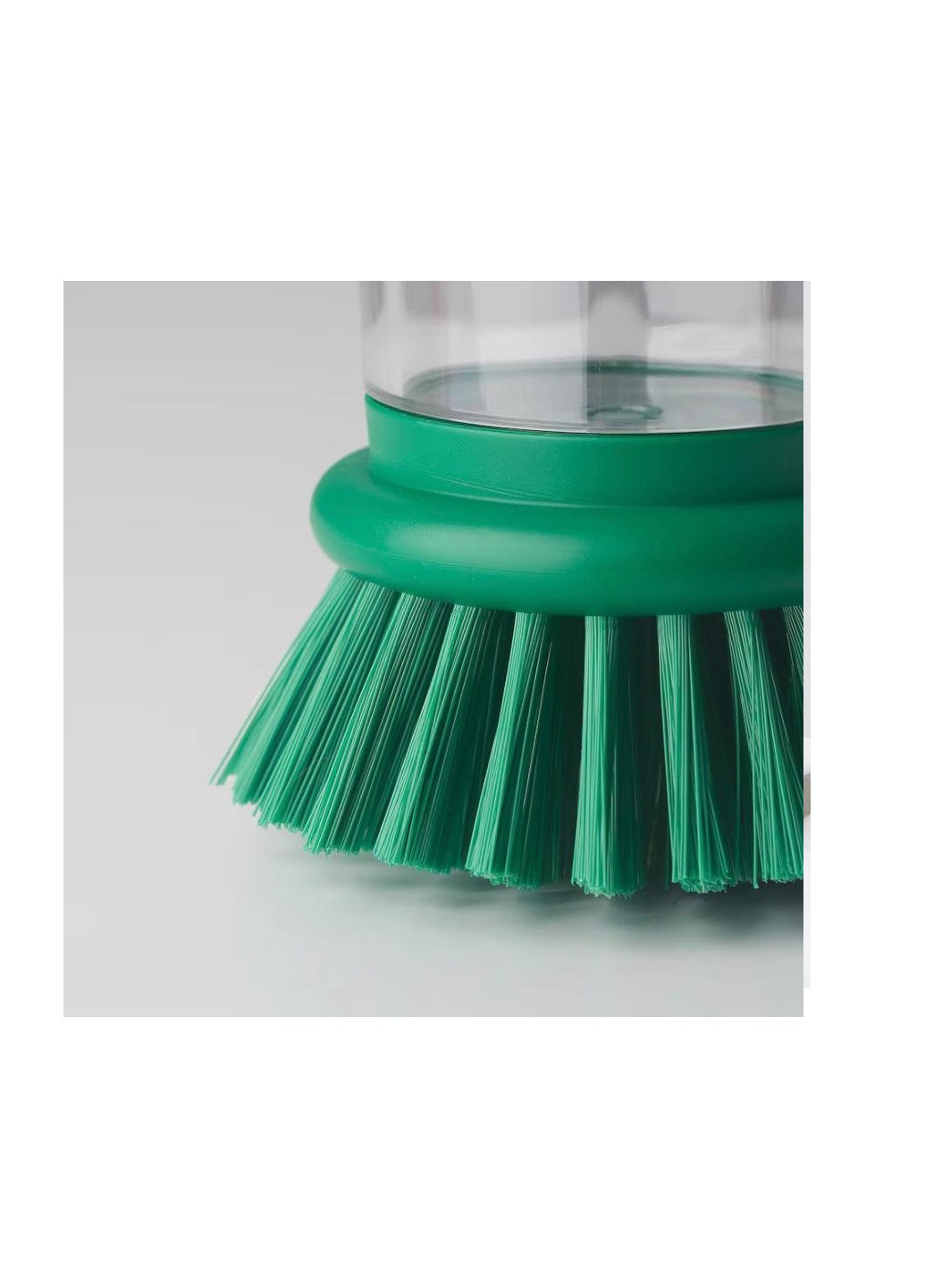 Щітка для миття посуду із дозатором, яскраво-зелена IKEA videveckmal (260006374)