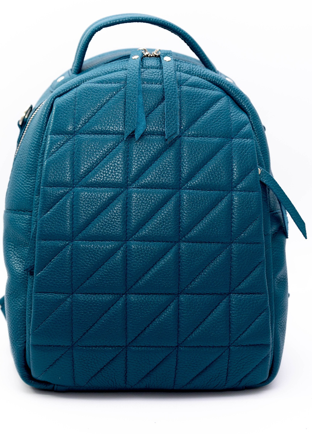 Рюкзак шкіряний 30*26*9 см Морська хвиля Флотар Miros (258652971)