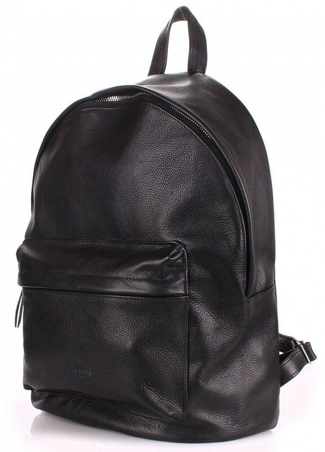 Стильный городской кожаный рюкзак backpack-leather-black PoolParty (262892072)
