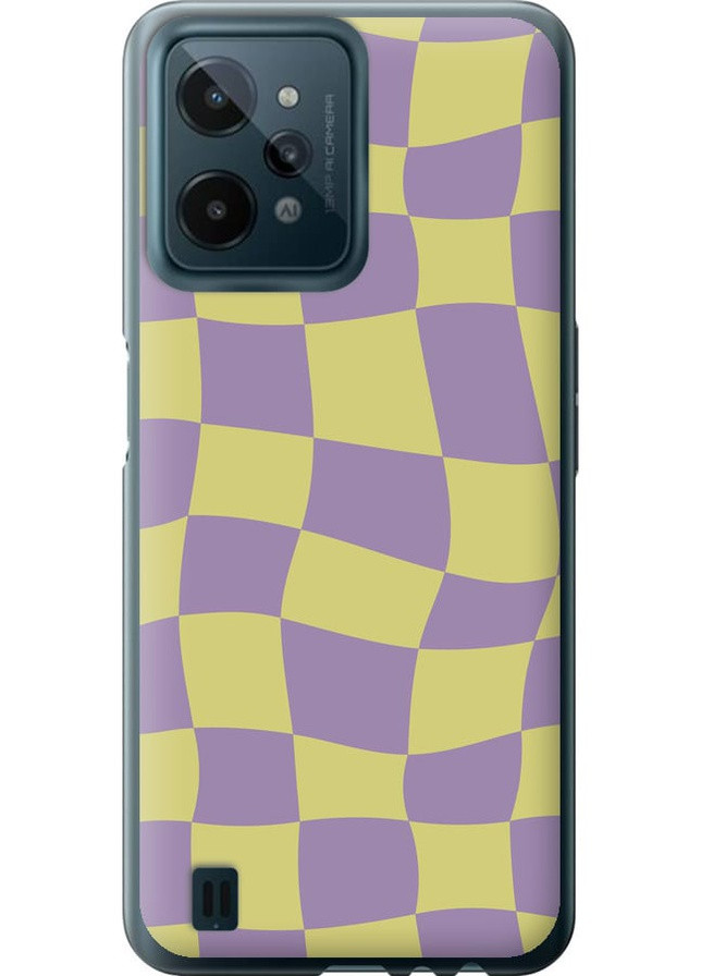 Силиконовый чехол 'Квадраты v2' для Endorphone Realme C31 (257796880)