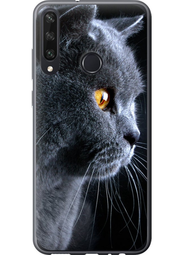 Силіконовий чохол 'Гарний кіт' для Endorphone huawei y6p (257906253)