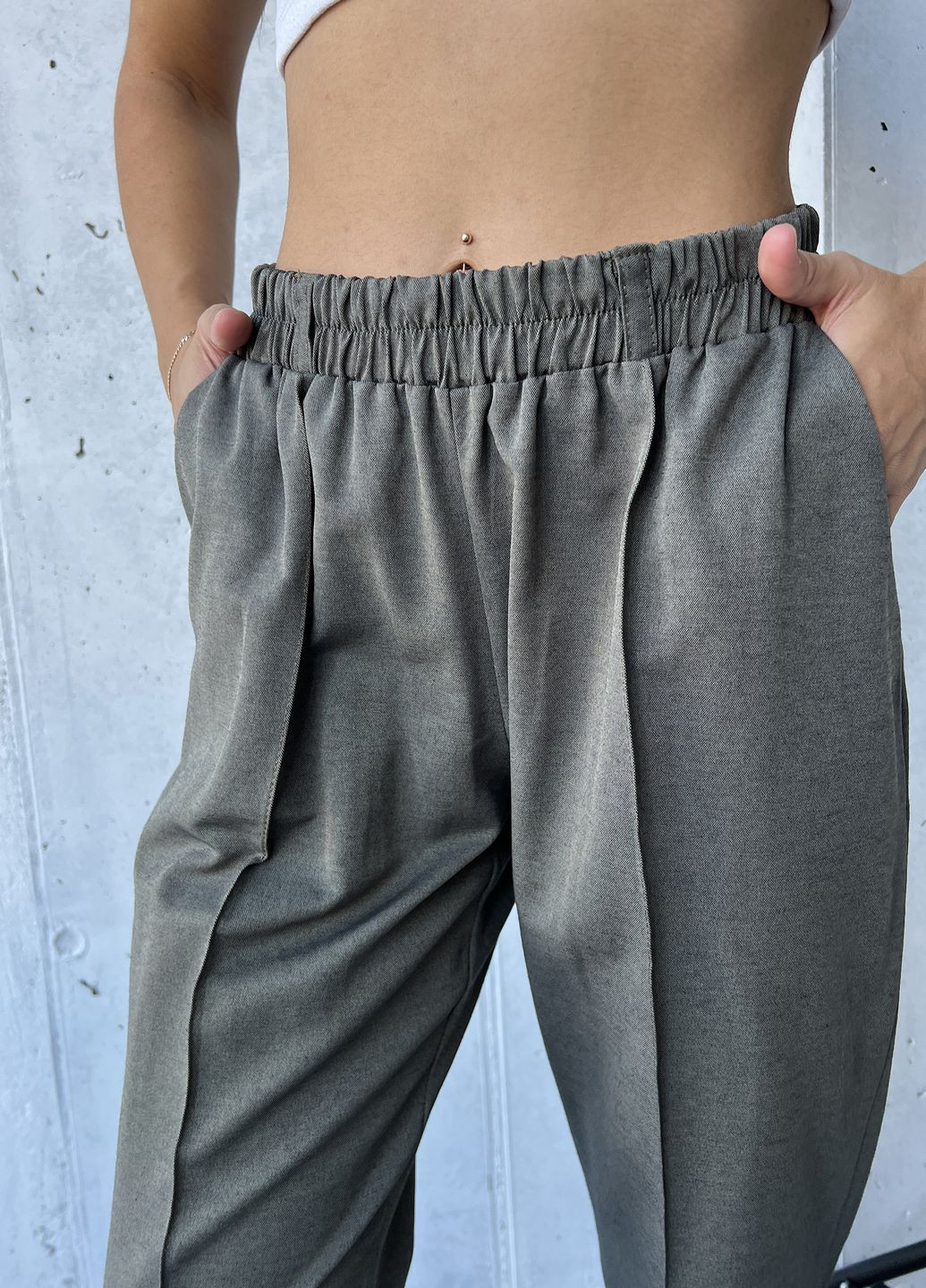 Стильні жіночні брюки джоггери INNOE брюки (263517484)